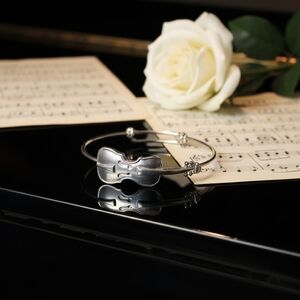 Elegant Silver-Tone Bracelet